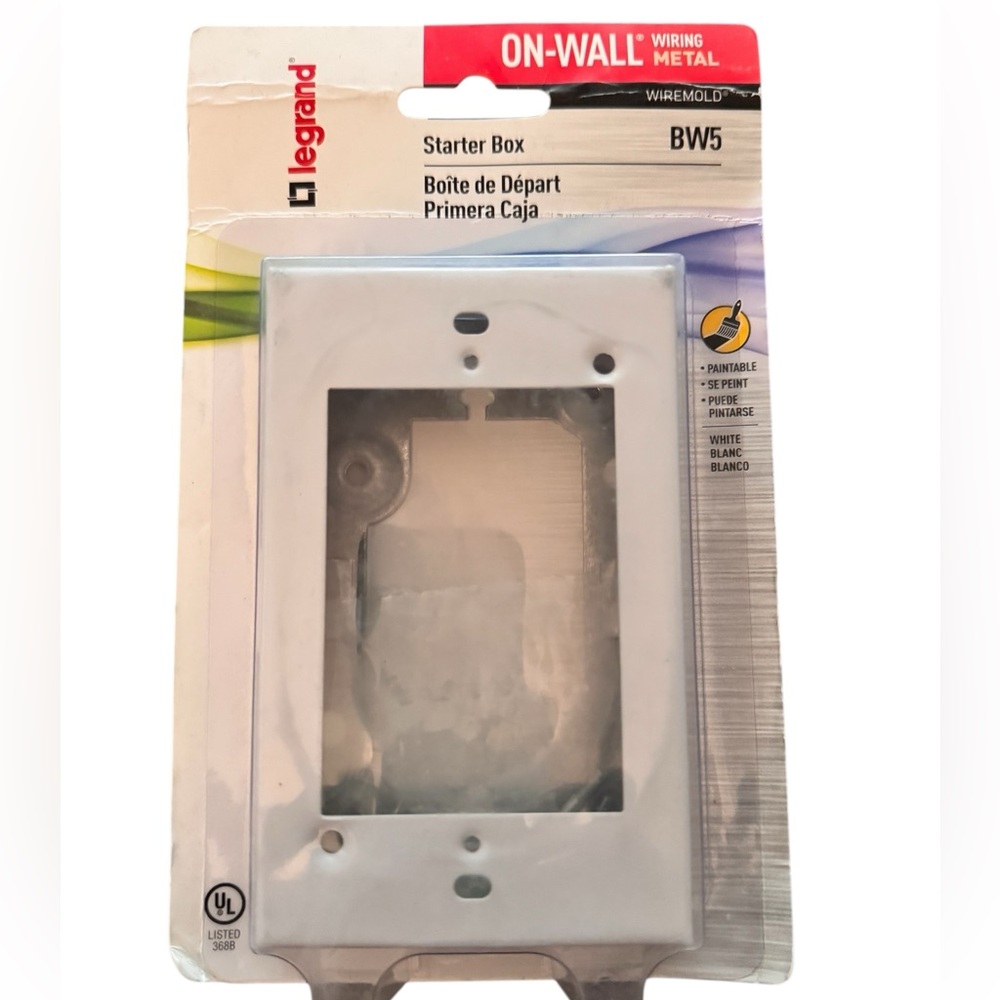 🔵 3/ $15 - Legrand On-Wall Wiring Metal Starter Box BW5